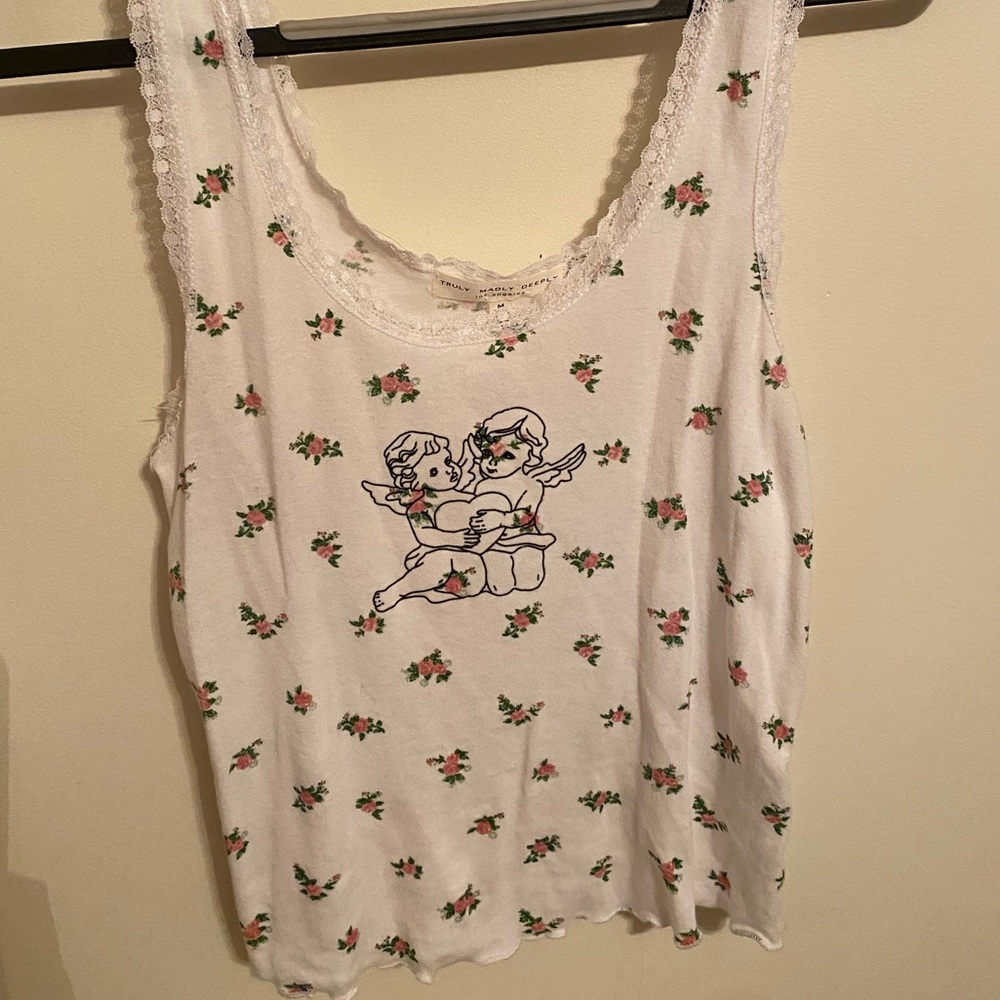 FLORAL ANGEL TANK
